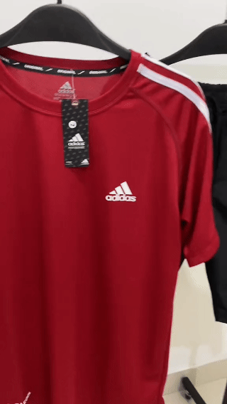 Short Adidas y prendas en uso real